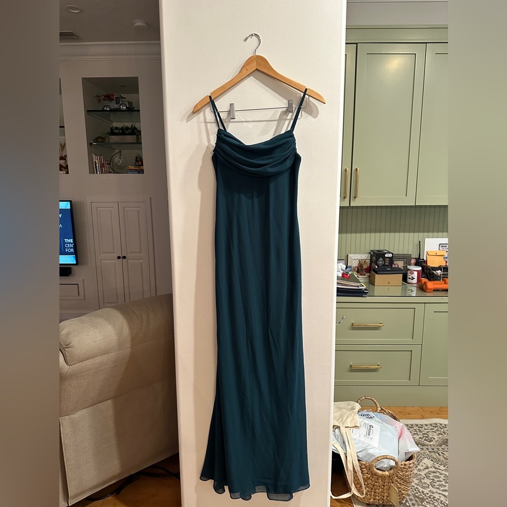 Lulus hunter green dress size 2